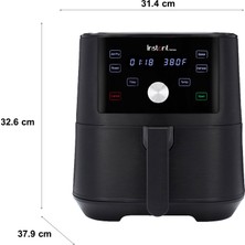 Instant Vortex 140-3030-01-EU 5.7 Litre 4'ü 1 Arada İşlevli Yapışmaz ve Yıkanabilir Sepetli Air Fryer