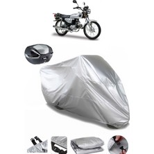 Kanuni Bs 100 Arka Çanta Uyumlu Motosiklet Brandası Lüx Premium Kalite