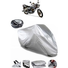 Kuba Çita 150R Gold Arka Çanta Uyumlu Motosiklet Brandası Lüx Premium Kalite