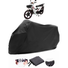 Arora Ar 50-50 Kasırga Siyah Motosiklet Branda Lüx Premium Kalite