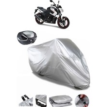 Asya Major 250 Arka Çanta Uyumlu Motosiklet Brandası Lüx Premium Kalite