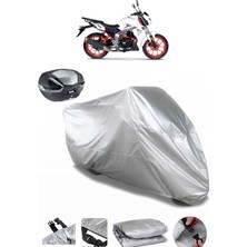 CoverPlus Falcon Shark 188 Arka Çanta Uyumlu Motosiklet Brandası Lüx Premium Kalite