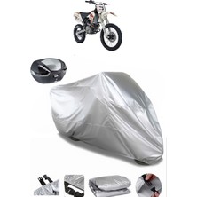 Mondial X-Treme Moto Cross Arka Çanta Uyumlu Motosiklet Brandası Lüx Premium Kalite