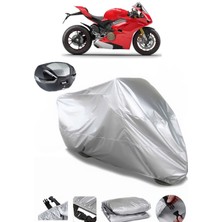 Ducati Panigale V4 Arka Çanta Uyumlu Motosiklet Brandası Lüx Premium Kalite