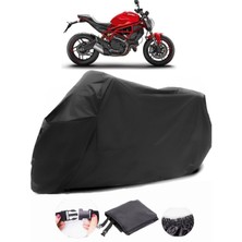 Ducati Monster 797 Siyah Motosiklet Branda Lüx Premium Kalite