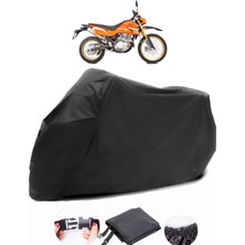 Motoran Cross XF-250 Siyah Motosiklet Branda Lüx Premium Kalite