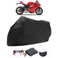Ducati Panigale V4 S Siyah Motosiklet Branda Lüx Premium Kalite
