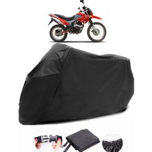 CoverPlus Motoran Cross XV-250 Siyah Motosiklet Branda Lüx Premium Kalite