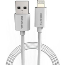 Duracell 2m Lightning To Usb-A Şarj Kablosu - Beyaz