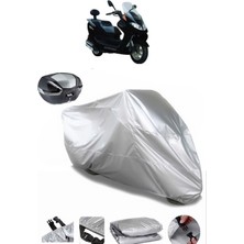 Mondial 150 Zat Arka Çanta Uyumlu Motosiklet Brandası Lüx Premium Kalite