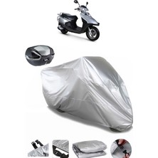Kuba Rocca 100 Arka Çanta Uyumlu Motosiklet Brandası Lüx Premium Kalite