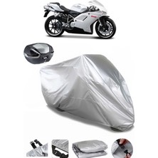 Ducati 848 Arka Çanta Uyumlu Motosiklet Brandası Lüx Premium Kalite
