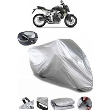 Honda Cb 650 F Arka Çanta Uyumlu Motosiklet Brandası Lüx Premium Kalite