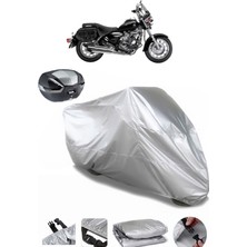 Keeway Super Light 150 Arka Çanta Uyumlu Motosiklet Brandası Lüx Premium Kalite
