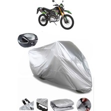 Salcano Cross 250 Arka Çanta Uyumlu Motosiklet Brandası Lüx Premium Kalite