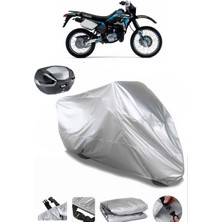 CoverPlus Yamaha Dt 125R Arka Çanta Uyumlu Motosiklet Brandası Lüx Premium Kalite