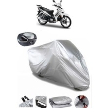Motoran Zs 100 Arka Çanta Uyumlu Motosiklet Brandası Lüx Premium Kalite