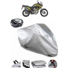 Honda Xl 700 Transalp Arka Çanta Uyumlu Motosiklet Brandası Lüx Premium Kalite