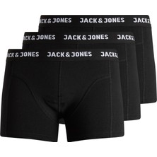Jack & Jones Canthony Erkek Siyah 3'lü Boxer 12160750-B
