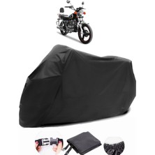 Yuki Afşin 250 Siyah Motosiklet Branda Lüx Premium Kalite