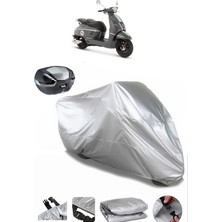 Peugeot Django 50 Arka Çanta Uyumlu Motosiklet Brandası Lüx Premium Kalite