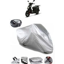 Sym Xpro 125 Arka Çanta Uyumlu Motosiklet Brandası Lüx Premium Kalite