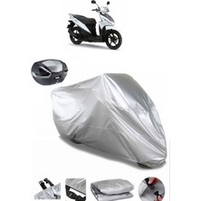 Suzuki Address Arka Çanta Uyumlu Motosiklet Brandası Lüx Premium Kalite