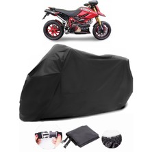 Ducati Hypermotard 1100 Siyah Motosiklet Branda Lüx Premium Kalite