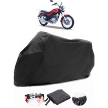 Kanuni Bora 125 Siyah Motosiklet Branda Lüx Premium Kalite