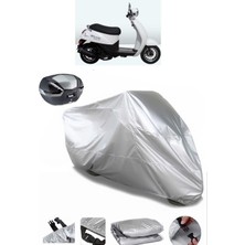 Stmax Viva 80 Arka Çanta Uyumlu Motosiklet Brandası Lüx Premium Kalite