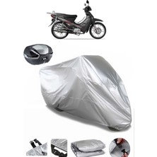 Yuki Gusto 50 Arka Çanta Uyumlu Motosiklet Brandası Lüx Premium Kalite