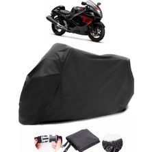 Suzuki Gsx-R 1300 Hayabusa Siyah Motosiklet Branda Lüx Premium Kalite