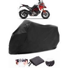 Ducati Multistrada 1260 Pikes Peak Siyah Motosiklet Branda Lüx Premium Kalite