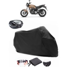 Hero Xpulse 200T Siyah Arka Çanta Uyumlu Motosiklet Branda Lüx Premium Kalite