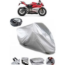 Ducati Panigale 959 Corsa Arka Çanta Uyumlu Motosiklet Brandası Lüx Premium Kalite