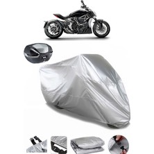 Ducati Diavel Xdiavel S Arka Çanta Uyumlu Motosiklet Brandası Lüx Premium Kalite