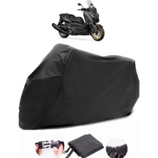 Yamaha X-Max 400 Siyah Motosiklet Branda Lüx Premium Kalite