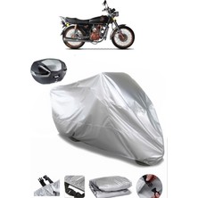 Motoran Scorpion 100 Arka Çanta Uyumlu Motosiklet Brandası Lüx Premium Kalite