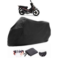 CoverPlus Kuba Reiz 100 Siyah Motosiklet Branda Lüx Premium Kalite