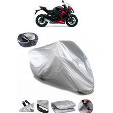 Suzuki Gsx 1000 Fa Arka Çanta Uyumlu Motosiklet Brandası Lüx Premium Kalite