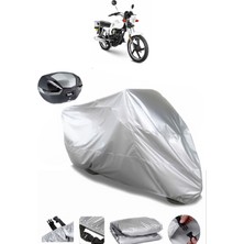 Yuki Yk 125-7D Apollo Arka Çanta Uyumlu Motosiklet Brandası Lüx Premium Kalite