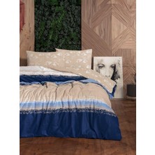 Madame Suzie de paris Flanel Nevresim Takımı Bluelıne Lacivert Çift Kişilik