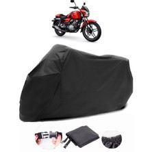 Bajaj V 15 Siyah Motosiklet Branda Lüx Premium Kalite