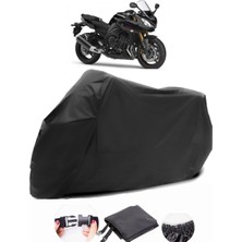 Yamaha Fazer 8 Siyah Motosiklet Branda Lüx Premium Kalite