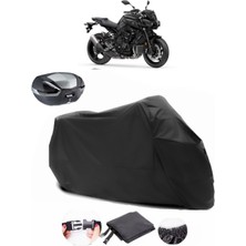 Yamaha Mt-10 Siyah Arka Çanta Uyumlu Motosiklet Branda Lüx Premium Kalite
