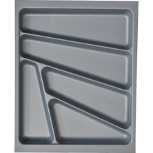 Vilinze Çekmece Içi Kepçelik Gri - 46X45 cm