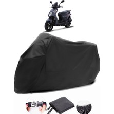 Sym Orbit Iı 125 Siyah Motosiklet Branda Lüx Premium Kalite