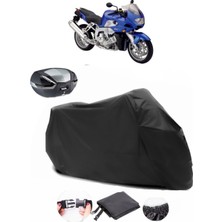 Bmw K 1200 R Siyah Arka Çanta Uyumlu Motosiklet Branda Lüx Premium Kalite