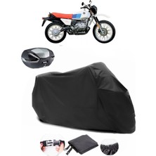Bmw R 80 Gs Siyah Arka Çanta Uyumlu Motosiklet Branda Lüx Premium Kalite