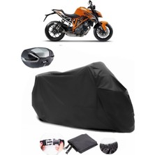 Ktm 1290 Super Duke R Siyah Arka Çanta Uyumlu Motosiklet Branda Lüx Premium Kalite